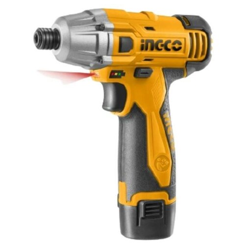 Импульсный ударный аккумуляторный шуруповерт 12В 100Нм INGCO CIDLI228121 850000₽