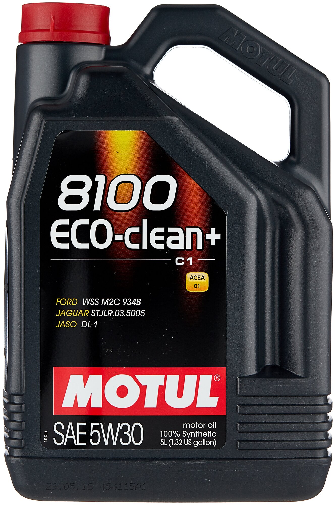 Синтетическое моторное масло Motul 8100 Eco-clean+ 5W30