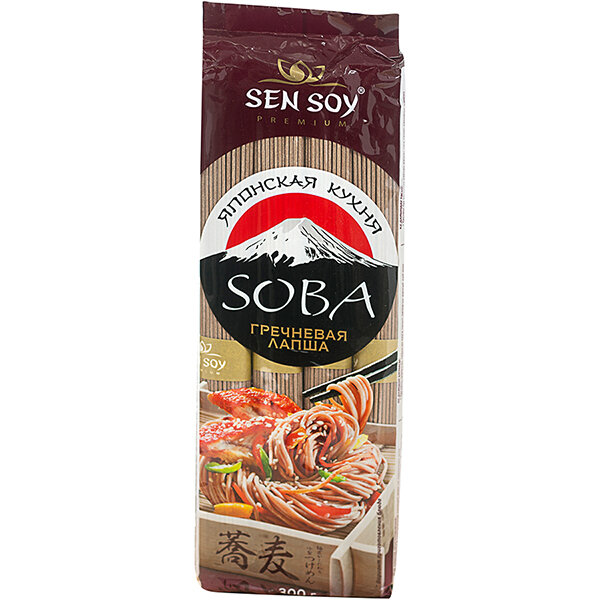 Лапша гречневая Sen Soy Premium Soba 300 г