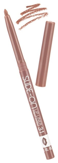 TF Cosmetics карандаш для губ  Slide-on Lip Liner, 31 теплый нюд