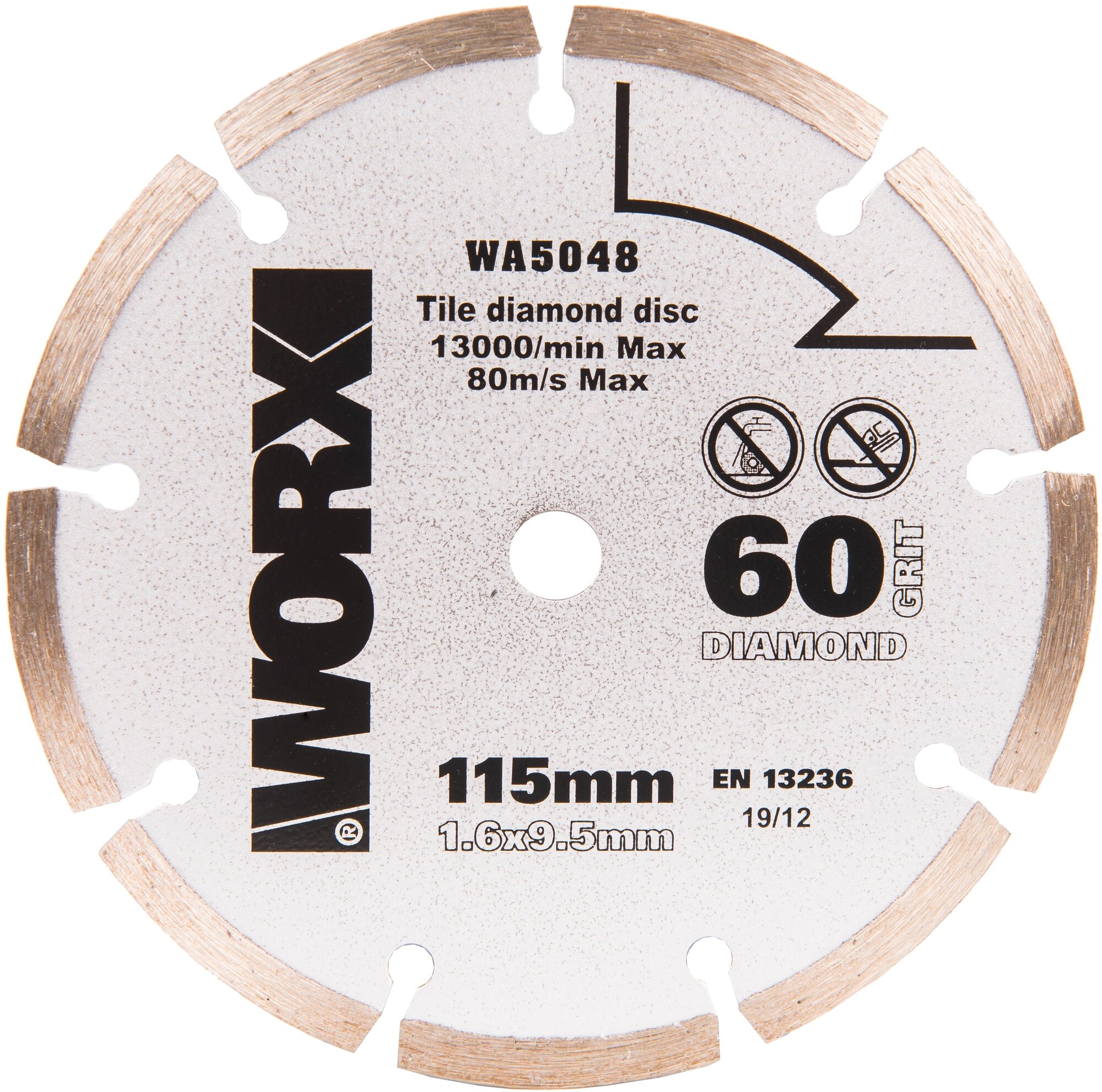 Пильный диск алмазный WORX WA5048 - фотография № 4