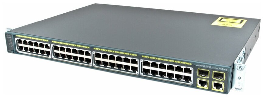 WS-C2960R+48PST-L Коммутатор Catalyst2960Plus 48 10/100 PoE+2 1000BT+2SFP LAN Base,Russia