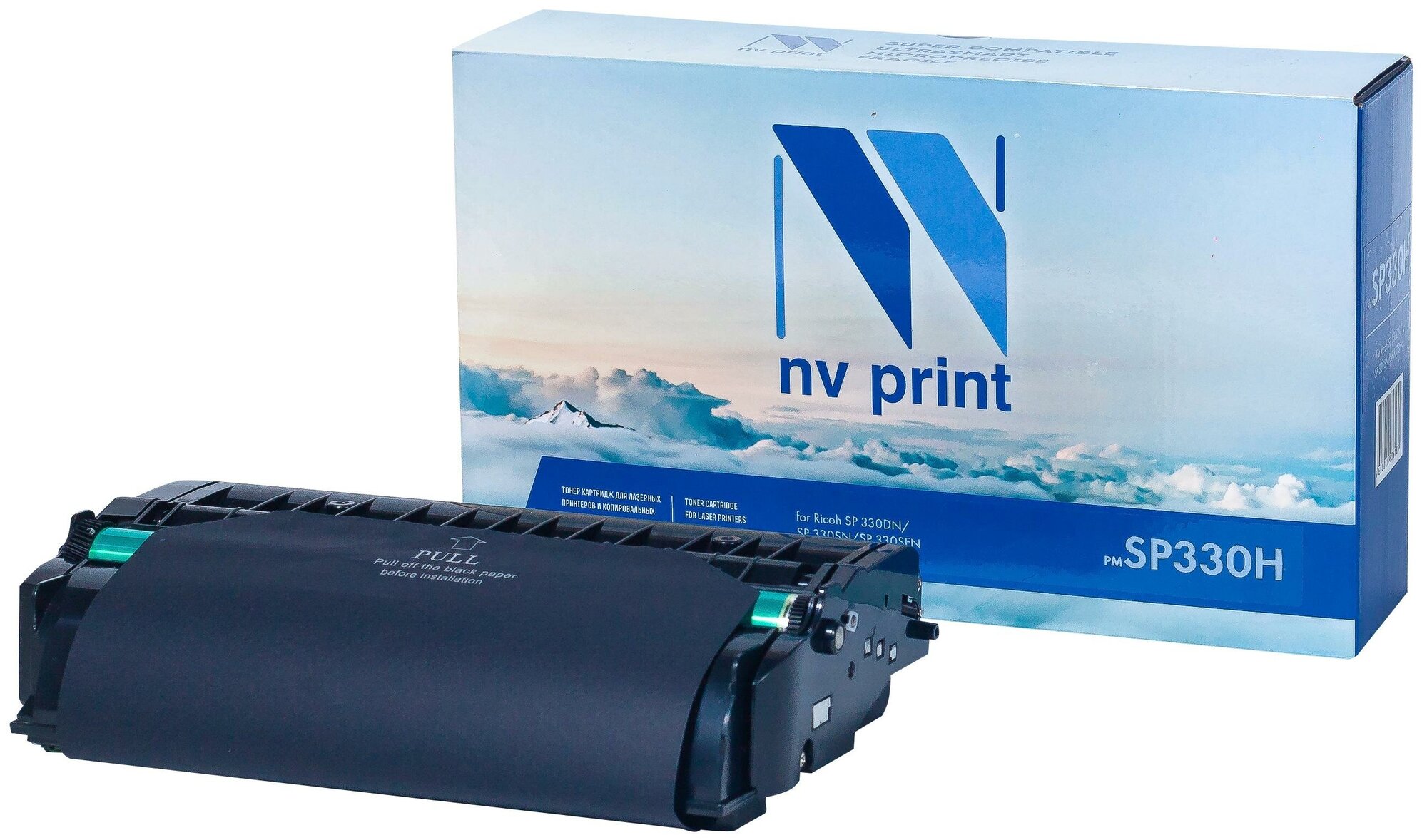 Картридж NV Print SP330H для Ricoh, 7000 стр, черный NV-Print - фото №1
