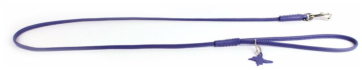 Поводок Collar Glamour круглый ширина 8 мм, длина 122 см фиолетовый