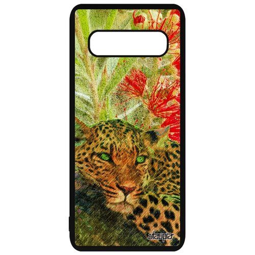 фото Чехол для телефонов samsung galaxy s10, "леопард" гепард кошачьи utaupia