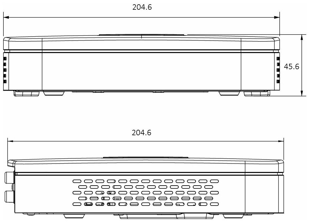 IP видеорегистратор 4K с 4 POE портами DHI-NVR2104-P-4KS2 - фотография № 3