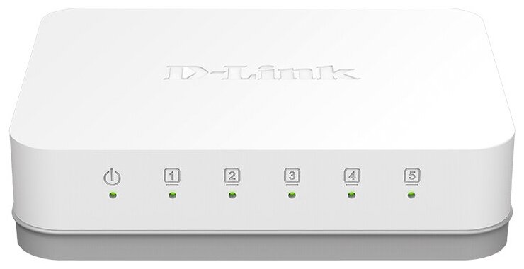 Коммутатор D-Link DGS-1005A, количество портов: 5x1 Гбит/с (DGS-1005A/E1A)