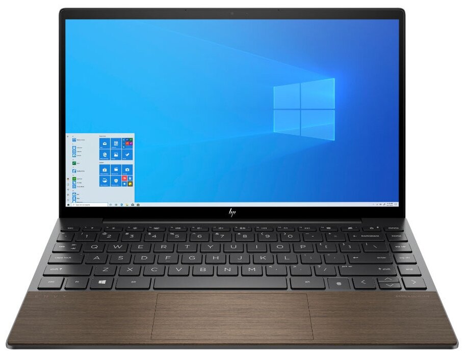 13.3" Ноутбук HP Envy 13-ba0018ur 1920x1080, Intel Core i5 10210U 1.6 ГГц, RAM 8 ГБ, DDR4, SSD 512 ГБ, NVIDIA GeForce MX350, Windows 10 Home, 1X2L3EA, темно-серый/ореховый