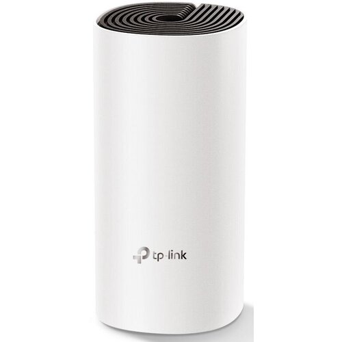 Бесшовный Mesh роутер TP-Link Deco E4 (DECO E4(1-PACK)) AC1200 10/100BASE-TX белый роутер tp link deco m5 1 pack белый