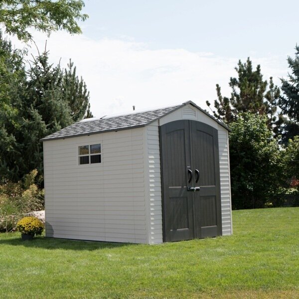 Сарай Lifetime 7 x 9.5ft Heavy Duty Plastic Shed - фотография № 14