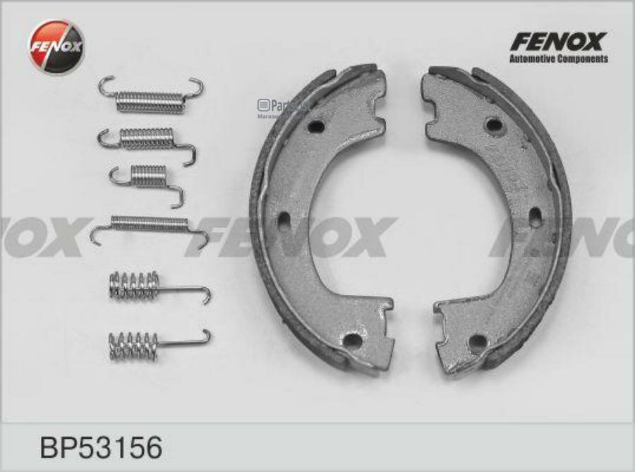 Bp53156колодки Тормозные Mb Sprinter 06 Vw Crafter 06 FENOX арт. bp53156