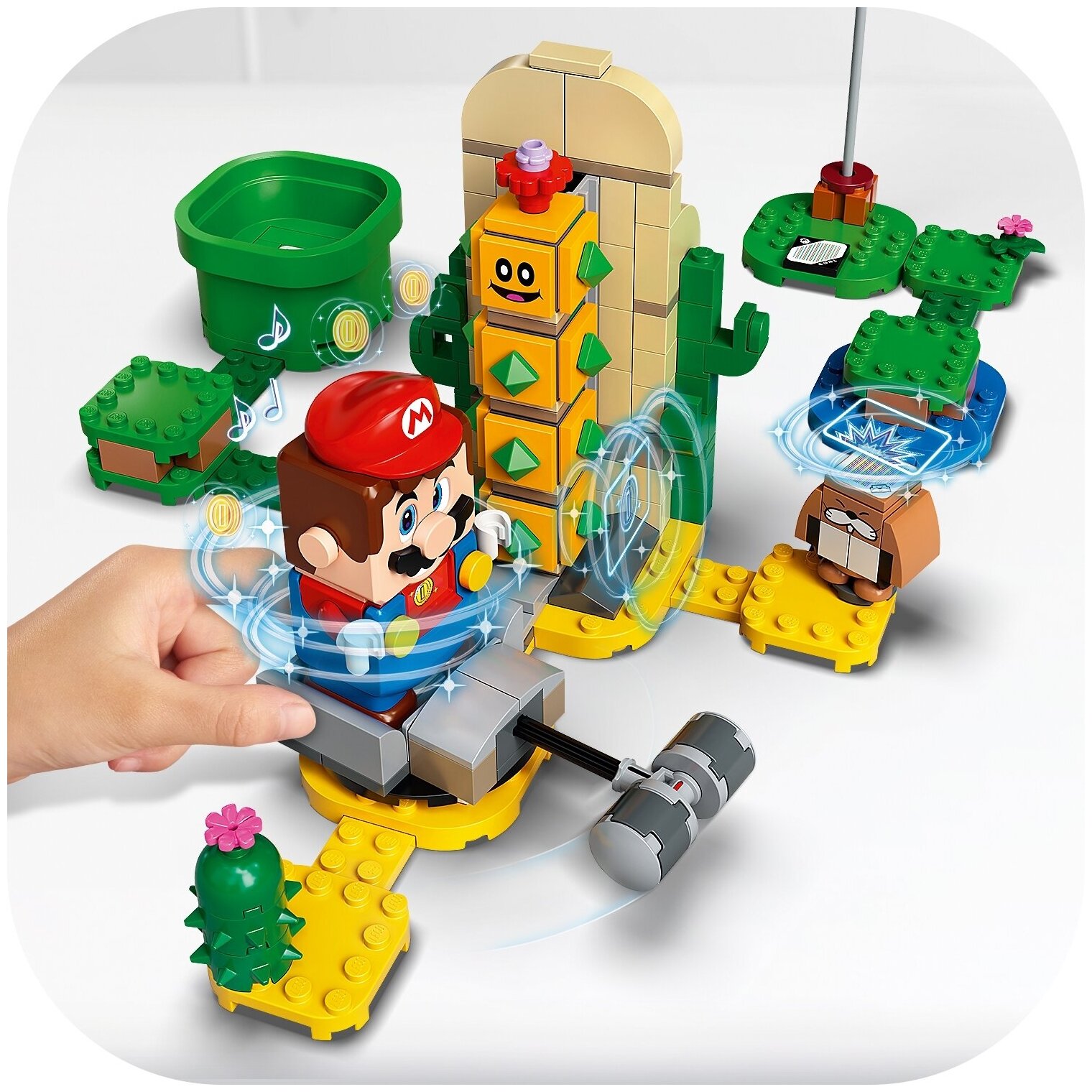 Конструктор LEGO Super Mario Поки из пустыни - дополнительный набор, 180 деталей (71363) - фото №5