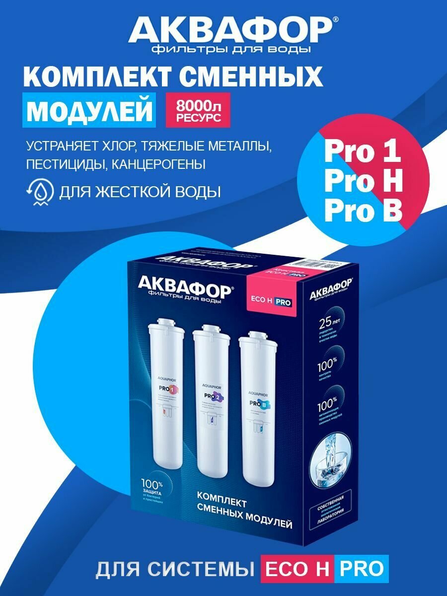 Аквафор комплект сменных модулей для ECO H Pro