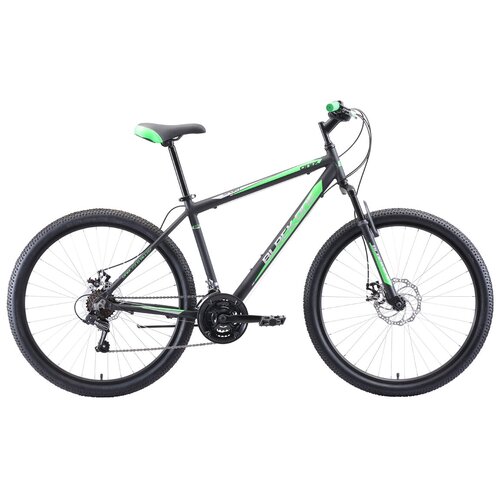 фото Горный (mtb) велосипед black one onix 27.5 d alloy (2020) чёрный/зелёный/серый 16" (требует финальной сборки)