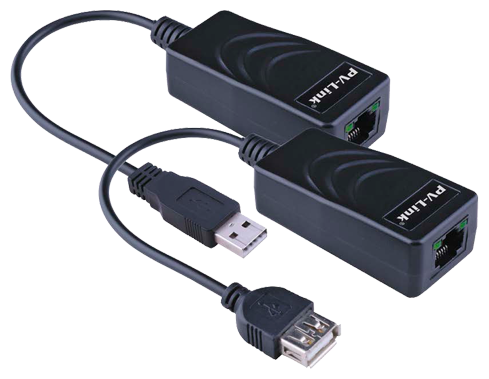 PV-USB01E PV-Link v.2005 - 1 канальный пассивный приемопередатчик USB сигнала по витой паре