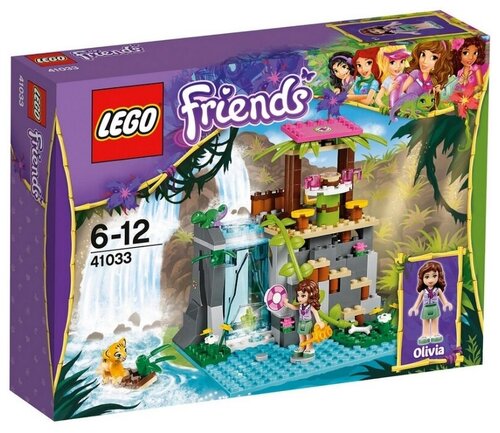 Конструктор LEGO Friends 41033 Спасение тигрёнка у водопада, 183 дет.