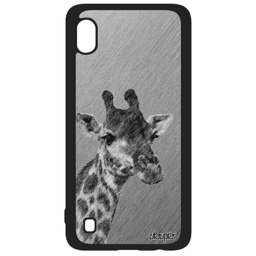 фото Чехол на телефон galaxy a10, "жираф" giraffe животное utaupia