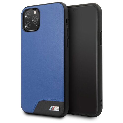 фото Чехол cg mobile bmw m-collection smooth pu hard для iphone 11 pro, цвет синий