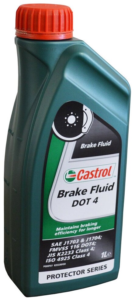 Тормозная жидкость Castrol Brake Fluid DOT 4 1 л