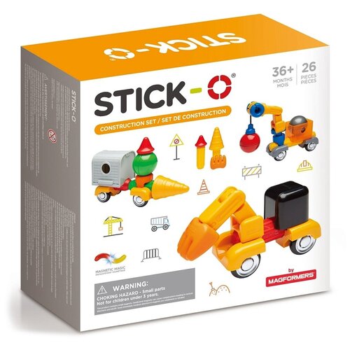 Конструктор STICK-O 902004 Construction Set 26 дет.