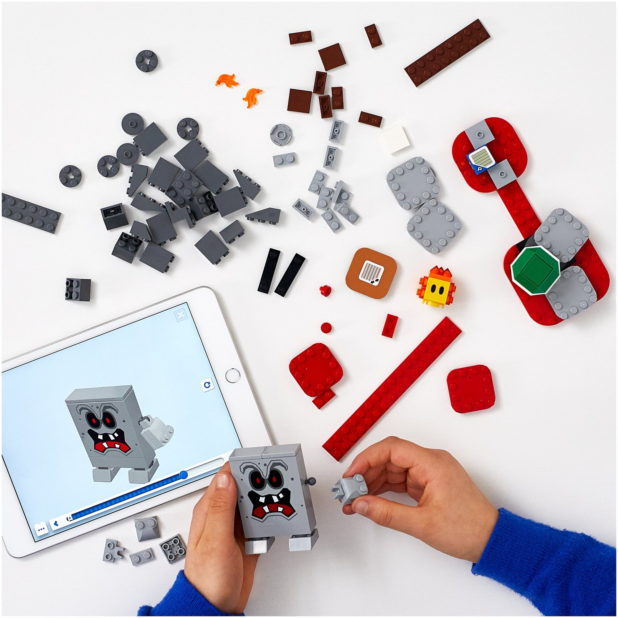 Конструктор LEGO Super Mario Неприятности в крепости Вомпа - дополнительный набор, 133 детали (71364) - фото №10