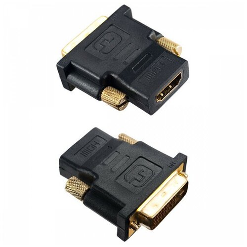 Переходник/адаптер Perfeo HDMI - DVI (A7004), 0.05 м, черный переходник dvi розетка на hdmi вилка