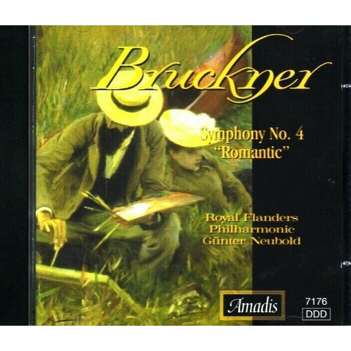 Bruckner - Symphony 4 Romantic- < Amadis CD Чехия (Компакт-диск 1шт) Anton