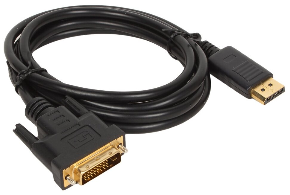 Переходник DisplayPort to DVI 1.8м VCOM Telecom TA668-1.8M - фото №1