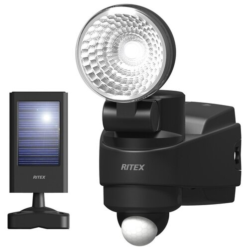 Прожектор с гибридным питанием, солнечной батареей и датчиком движения Ritex S-HB10