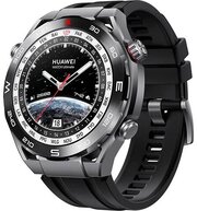 Умные часы Huawei Watch Ultimate Black HNBR Strap 55020AGP