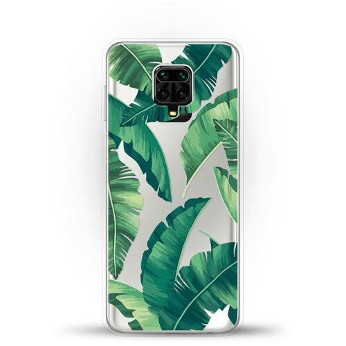 фото Силиконовый чехол пальма на xiaomi redmi note 9 pro andy & paul