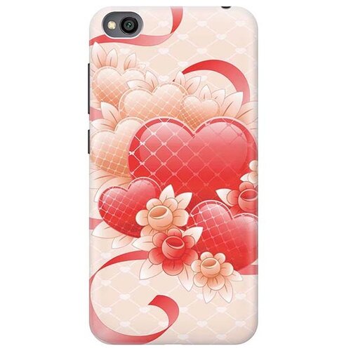 фото Чехол - накладка artcolor для xiaomi redmi go с принтом "с любовью" re:pa