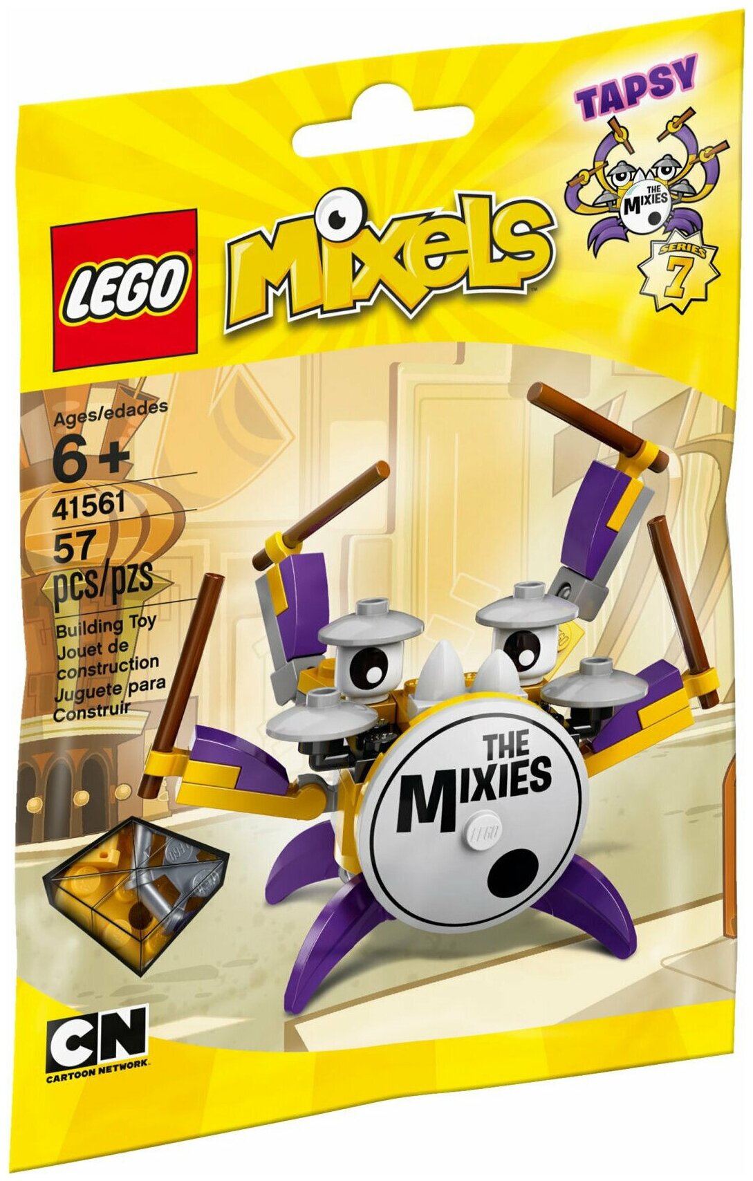 Конструктор LEGO Mixels 41561 Тэпси, 57 дет.