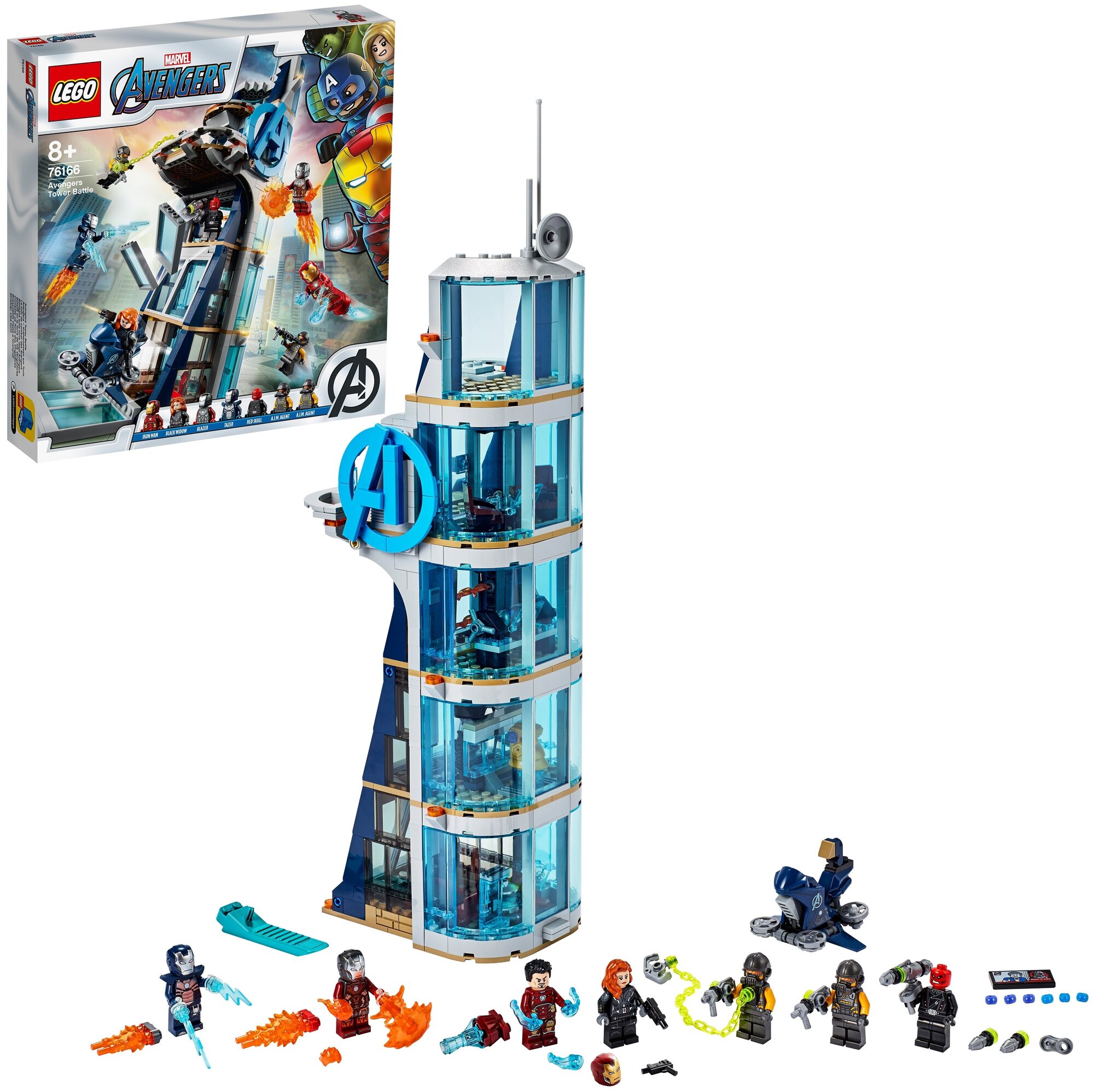 Конструктор LEGO Avengers Битва за башню Мстителей, 685 деталей (76166) - фото №3