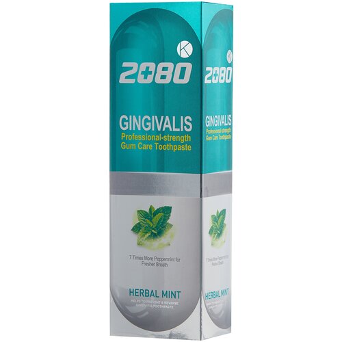 Зубная паста Dental Clinic 2080 Gingivalis, 90 мл зубная паста dental clinic 2080 toothpaste gingivalis original 125 г