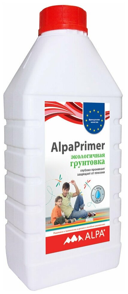 Грунтовка глубокого проникновения AlpaPrimer Alpa 1 л
