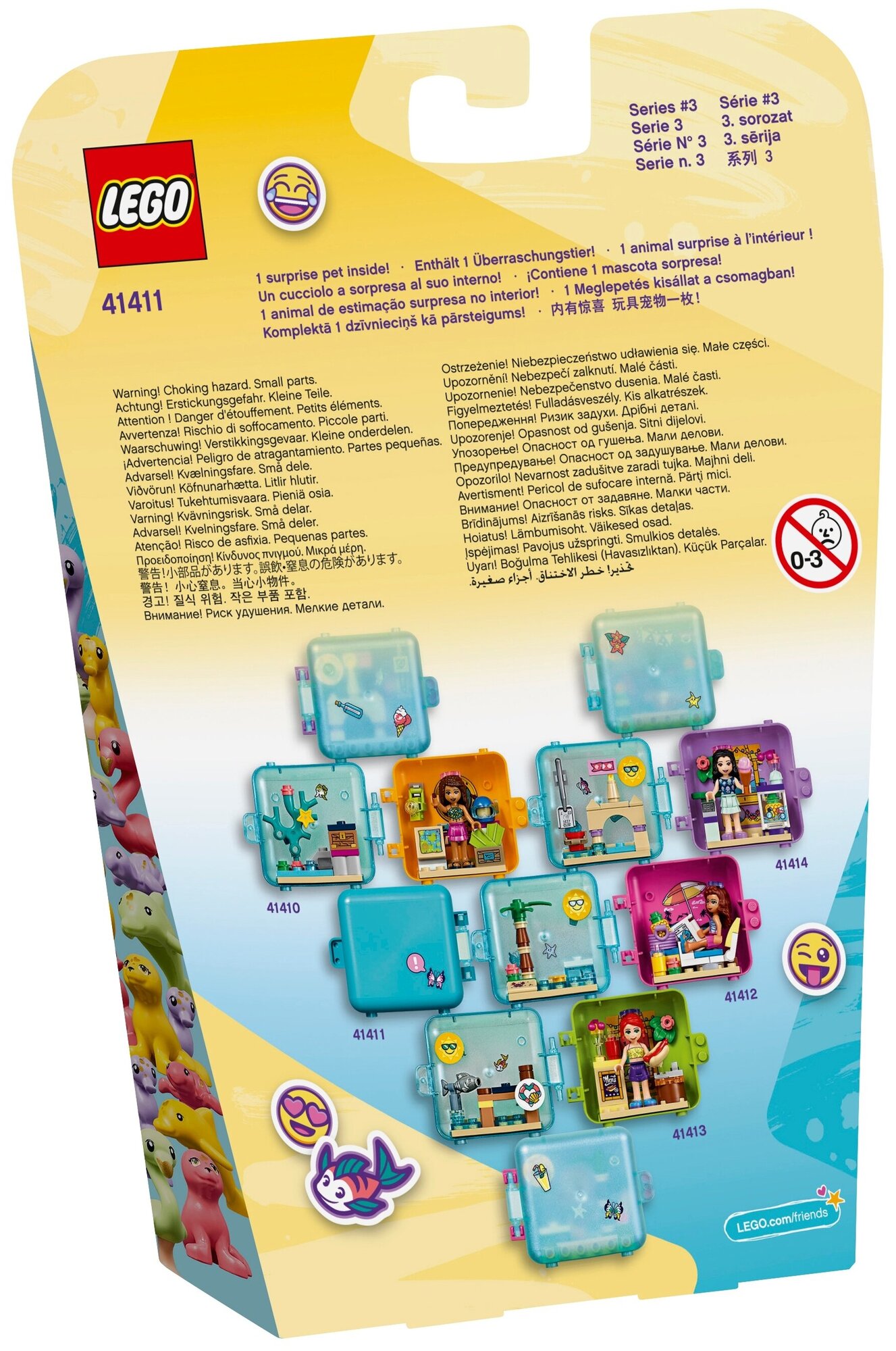 Конструктор LEGO Friends Игровая шкатулка Стефани, 44 детали (41411) - фото №2