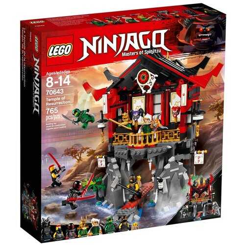 Конструктор LEGO Ninjago 70643 Храм воскресения, 765 дет. конструктор lego ninjago 71712 императорский храм безумия 810 дет