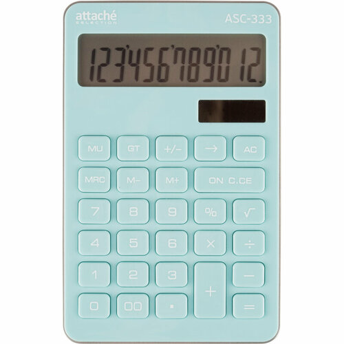 Калькулятор настольный комп Attache Selection ASС-333,12р, дв. пит,170x108гол