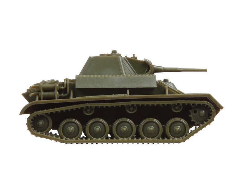 Сборная модель 6290 Советский легкий танк Т-70Б - фотография № 4