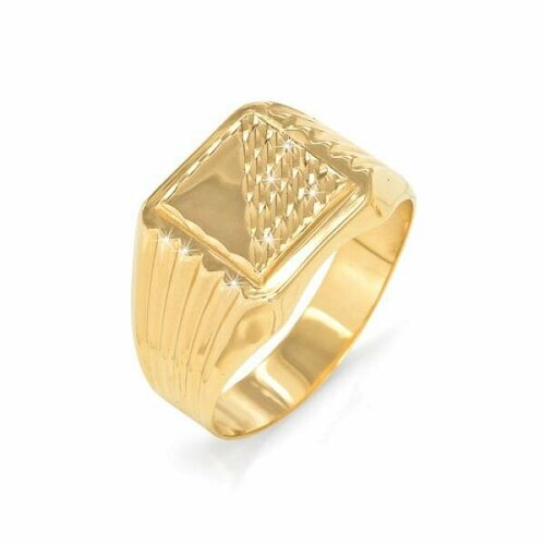 Кольцо Яхонт, золото, 585 проба, размер 19 кольцо александра красное золото 585 проба опал синтетический размер 19