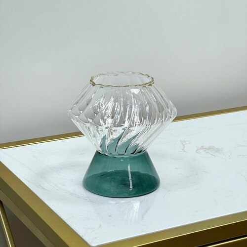 Ваза Аквамарин, Стекло
