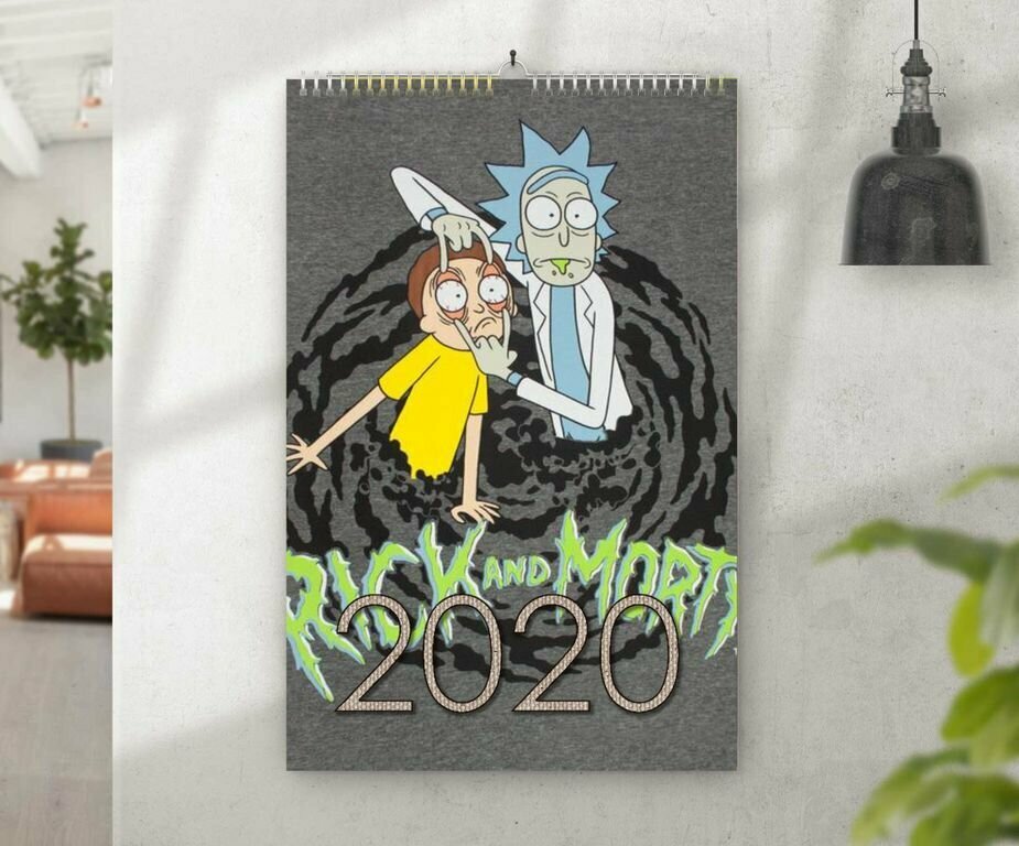 Календарь перекидной Рик и Морти, Rick and Morty №62