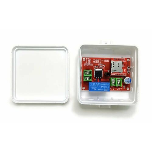 GSM-реле Исеть-155 питание 9-28 Вольт коммутация 16А функция кнопка 2800₽