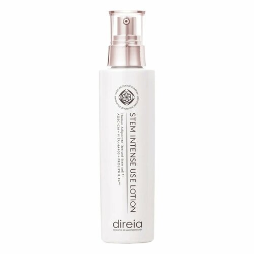 Direia Stem Intense Use Lotion Ревитализирующий лосьон со стволовыми клетками для лица, 150 мл