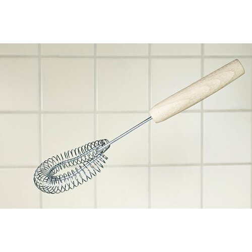 Комплект венчиков для взбивания Яичница 26 см ручка из дерева 5 шт 479₽