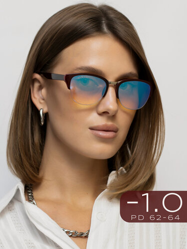 Изображение товара Корригирующие очки для зрения -1 / Готовые очки для дали с диоптрией -1,0