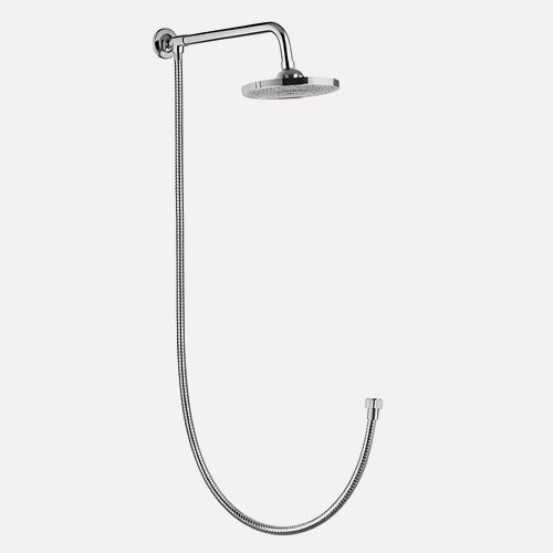 Изображение товара Душевой комплект тропический душ, настенный, Potato, нержавеющая сталь