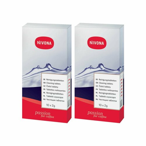 Таблетки для чистки гидросистемы Nivona NIRT 701 pack х2 4923₽