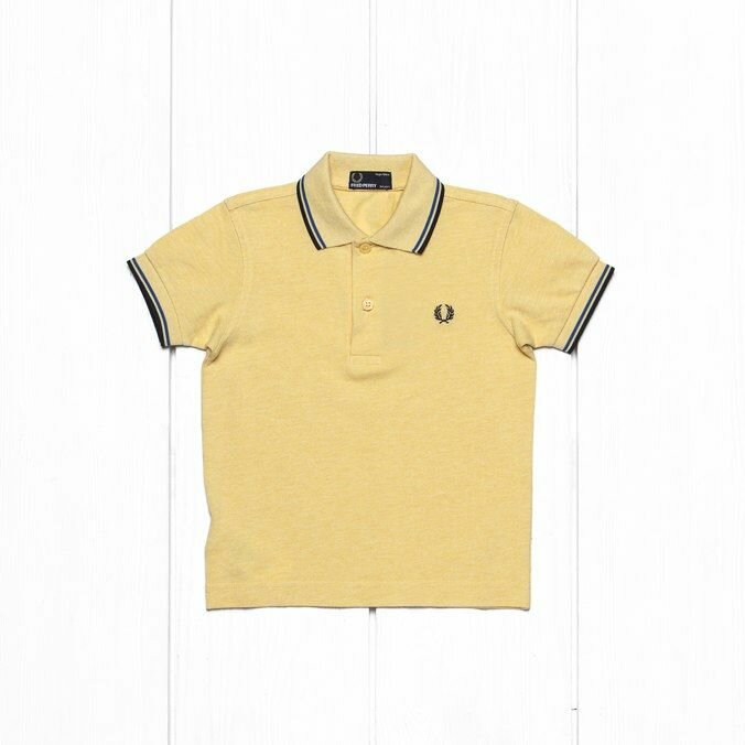 Поло FRED PERRY, размер 6-7 лет, yellow
